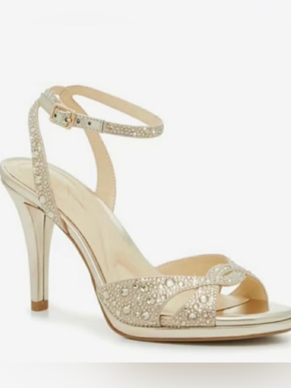 Jessica Simpson JP-Jaiceon Champagne Heels. NIB.